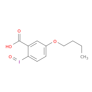 Benzoic acid, 5-butoxy-2-iodosyl-