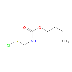 Carbamic acid, (chlorothio)methyl-, butyl ester
