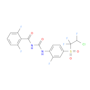 Benzamide,N-[[[4-[(2-chloro-1,1,2-trifluoroethyl)sulfonyl]-2-fluorophenyl]amino]carbonyl]-2,6-difluoro-