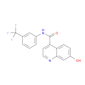7-Hydroxy-N-(3-(trifluoromethyl)phenyl)quinoline-4-carboxamide