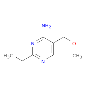 2-乙基-5-(甲氧基甲基)-4-嘧啶胺