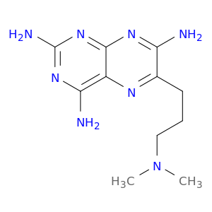 2,4,7-Pteridinetriamine,6-[3-(dimethylamino)propyl]-