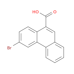 9-Phenanthrenecarboxylicacid, 6-bromo-