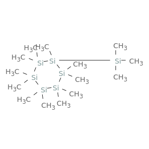 Cyclohexasilane, undecamethyl(trimethylsilyl)-
