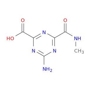 1,3,5-Triazine-2-carboxylic acid, 4-amino-6-[(methylamino)carbonyl]-