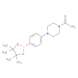 4-(4-乙酰基-1-哌嗪基)苯硼酸频那醇酯