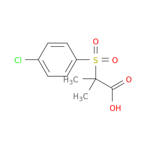 2-(4-Chlorobenzenesulfonyl)-2-methylpropanoic Acid