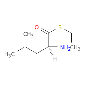 Pentanethioic acid, 2-amino-4-methyl-, S-ethyl ester, (2S)-