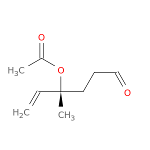 5-Hexenal, 4-(acetyloxy)-4-methyl-, (R)-
