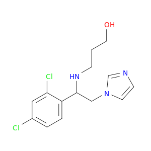 1-Propanol,3-[[1-(2,4-dichlorophenyl)-2-(1H-imidazol-1-yl)ethyl]amino]-