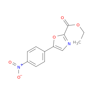2-Oxazolecarboxylic acid, 5-(4-nitrophenyl)-, ethyl ester