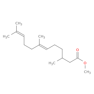 6,10-Dodecadienoic acid, 3,7,11-trimethyl-, methyl ester, (6E)-
