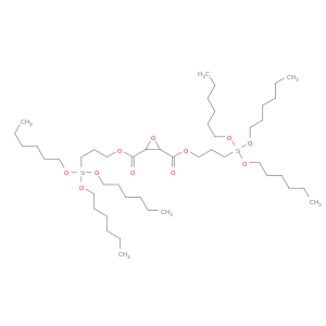 2,3-Oxiranedicarboxylic acid, bis[3-[tris(hexyloxy)silyl]propyl] ester