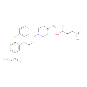 but-2-enedioic acid; 1-[10-[3-(4-methylpiperazin-1-yl)propyl]phenothiazin-2-yl]propan-1-one
