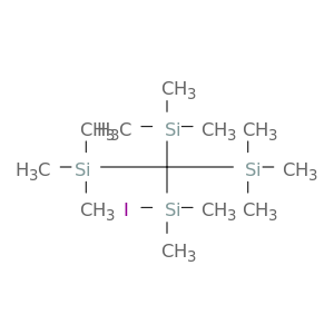 Silane, [(iododimethylsilyl)methylidyne]tris[trimethyl-