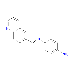 1,4-Benzenediamine, N-(6-quinolinylmethylene)-