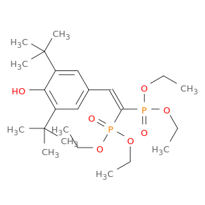 p,p,p',p'-四乙基p,p'-[3,5-双甲基乙基)-4-羟基苯基]乙炔基]双[膦酸盐]