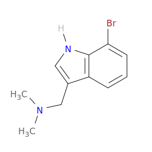1H-Indole-3-methanamine, 7-bromo-N,N-dimethyl-
