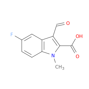 5-fluoro-3-formyl-1-methyl-1H-indole-2-carboxylic Acid