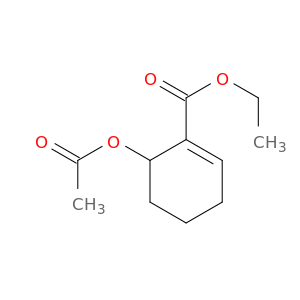 1-Cyclohexene-1-carboxylic acid, 6-(acetyloxy)-, ethyl ester