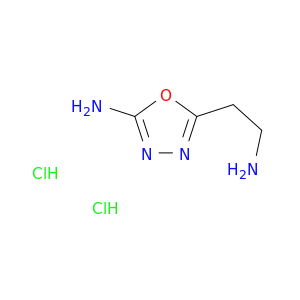 5-(2-aminoethyl)-1,3,4-oxadiazol-2-amine dihydrochloride