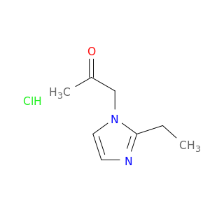 1-(2-Ethyl-1H-imidazol-1-yl)propan-2-one hydrochloride