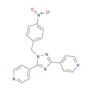 Pyridine, 4,4'-[1-[(4-nitrophenyl)methyl]-1H-1,2,4-triazole-3,5-diyl]bis-