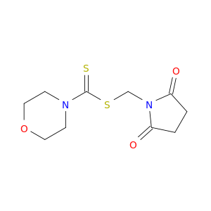 (2,5-dioxopyrrolidin-1-yl)methyl morpholine-4-carbodithioate