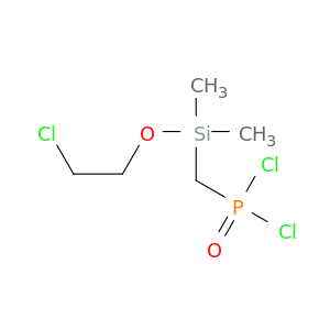 Phosphonic dichloride, [[(2-chloroethoxy)dimethylsilyl]methyl]-