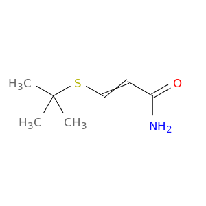 2-Propenamide,3-[(1,1-dimethylethyl)thio]-, (Z)- (9CI)