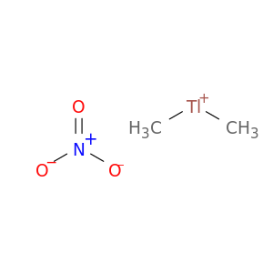 Thallium(1+), dimethyl-, nitrate