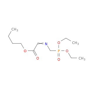 Acetic acid, [[(diethoxyphosphinyl)methyl]imino]-, butyl ester