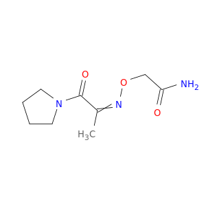 Acetamide, 2-[[[1-methyl-2-oxo-2-(1-pyrrolidinyl)ethylidene]amino]oxy]-