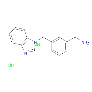 [3-(1H-1,3-Benzodiazol-1-ylmethyl)phenyl]methanamine Dihydrochloride