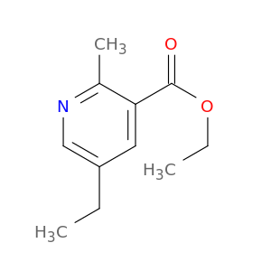 3-Pyridinecarboxylic acid, 5-ethyl-2-methyl-, ethyl ester