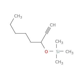 Silane, [(1-ethynylhexyl)oxy]trimethyl-