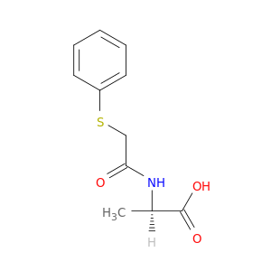 (2R)-2-[2-(phenylsulfanyl)acetamido]propanoic acid