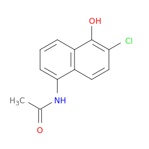 Acetamide, N-(6-chloro-5-hydroxy-1-naphthalenyl)-