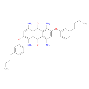 9,10-Anthracenedione, 1,4,5,8-tetraamino-2,6-bis(3-butylphenoxy)-