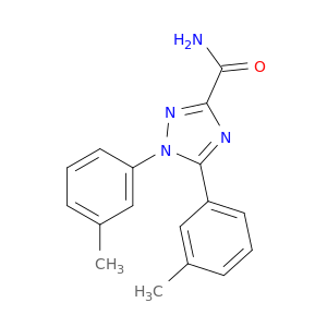 1H-1,2,4-Triazole-3-carboxamide, 1,5-bis(3-methylphenyl)-
