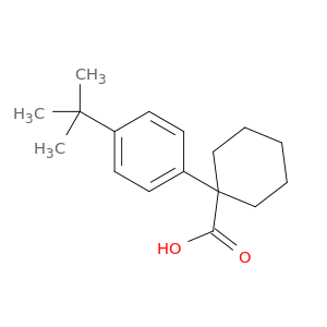 1-[4-(1,1-二甲基乙基)苯基]环己烯羧酸