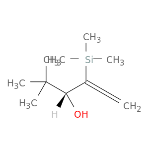 4,5-Hexadien-3-ol, 2,2-dimethyl-4-(trimethylsilyl)-, (3R)-