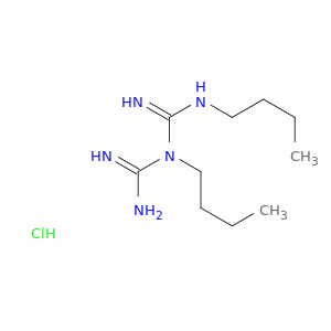 Imidodicarbonimidicdiamide, N,N'-dibutyl-, hydrochloride (1:1)
