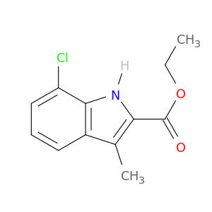 Ethyl 7-Chloro-3-methyl-1H-indole-2-carboxylate