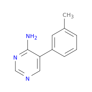 4-Pyrimidinamine, 5-(3-methylphenyl)-
