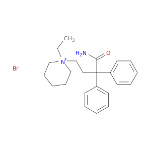 Piperidinium,1-(4-amino-4-oxo-3,3-diphenylbutyl)-1-ethyl-, bromide (1:1)