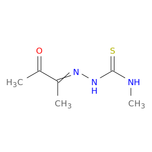 Hydrazinecarbothioamide, N-methyl-2-(1-methyl-2-oxopropylidene)-