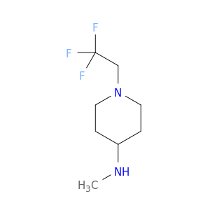 N-Methyl-1-(2,2,2-trifluoroethyl)piperidin-4-amine