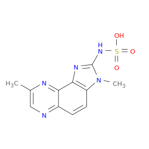 Sulfamic acid,N-(3,8-dimethyl-3H-imidazo[4,5-f]quinoxalin-2-yl)-