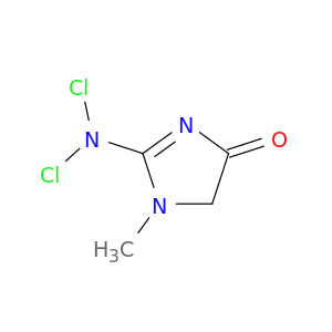 4H-Imidazol-4-one, 2-(dichloroamino)-1,5-dihydro-1-methyl-